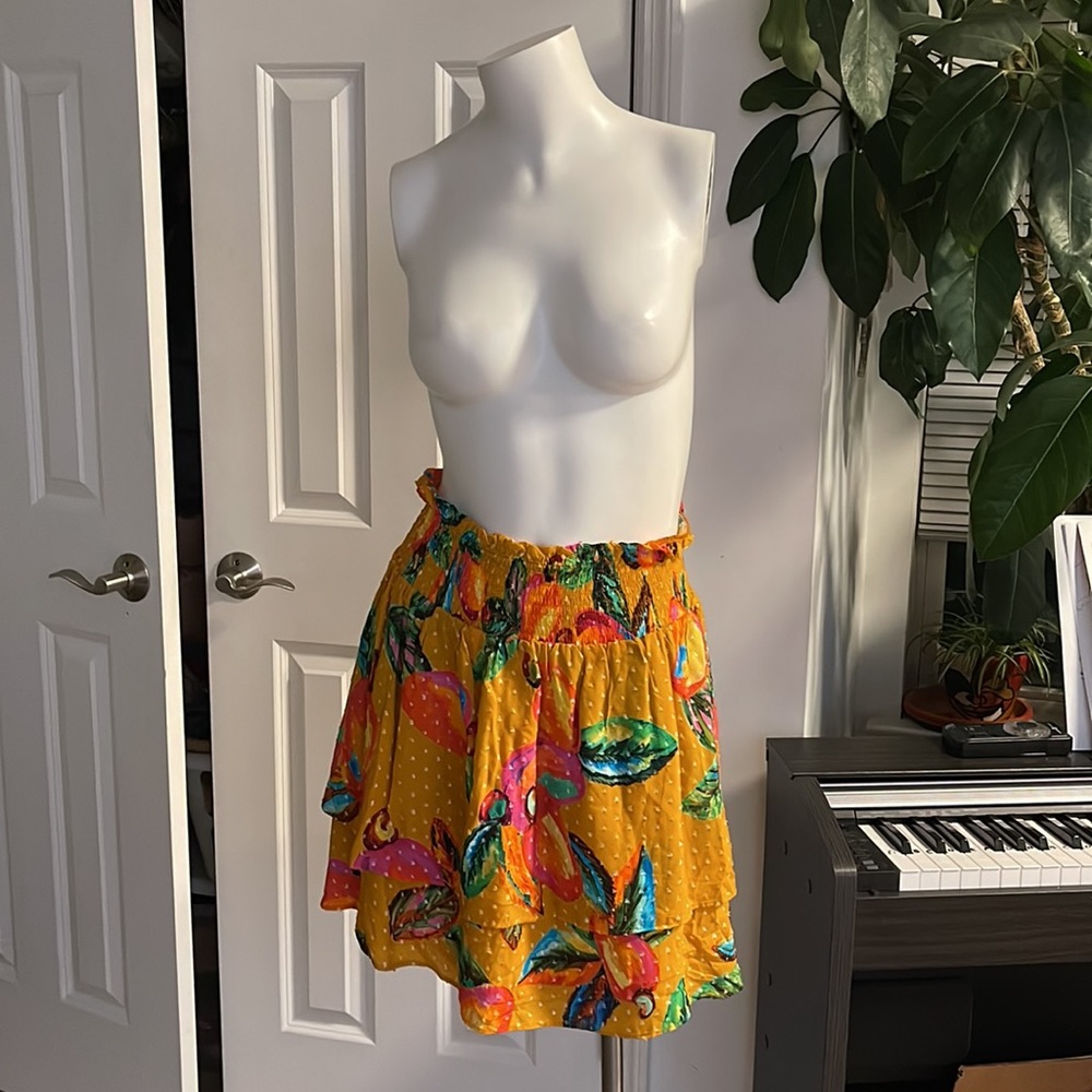 Farm Rio for Anthropologie skirt size Small - Picture 2 of 6